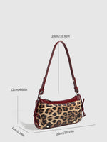 Load image into Gallery viewer, Animal Print Woven Shoulder Bag  S5P460