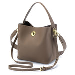 Load image into Gallery viewer, Women's Genuine Leather Bucket Shoulder Bag N6J165