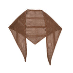 Load image into Gallery viewer, Wool Blend Knit Triangle Scarf Shawl N6K246