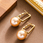 Load image into Gallery viewer, High-Luster Pearl Stud Earrings Women N6H206