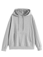 Load image into Gallery viewer, Solid Color Hoodie Women Cotton Loose Fit Long Sleeve N6H047