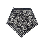 Load image into Gallery viewer, Paisley Cotton Feel Knit Triangle Scarf Shawl N6K244