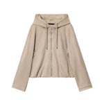 Load image into Gallery viewer, Hooded Suede Jacket Women Multiple Colors N5A406