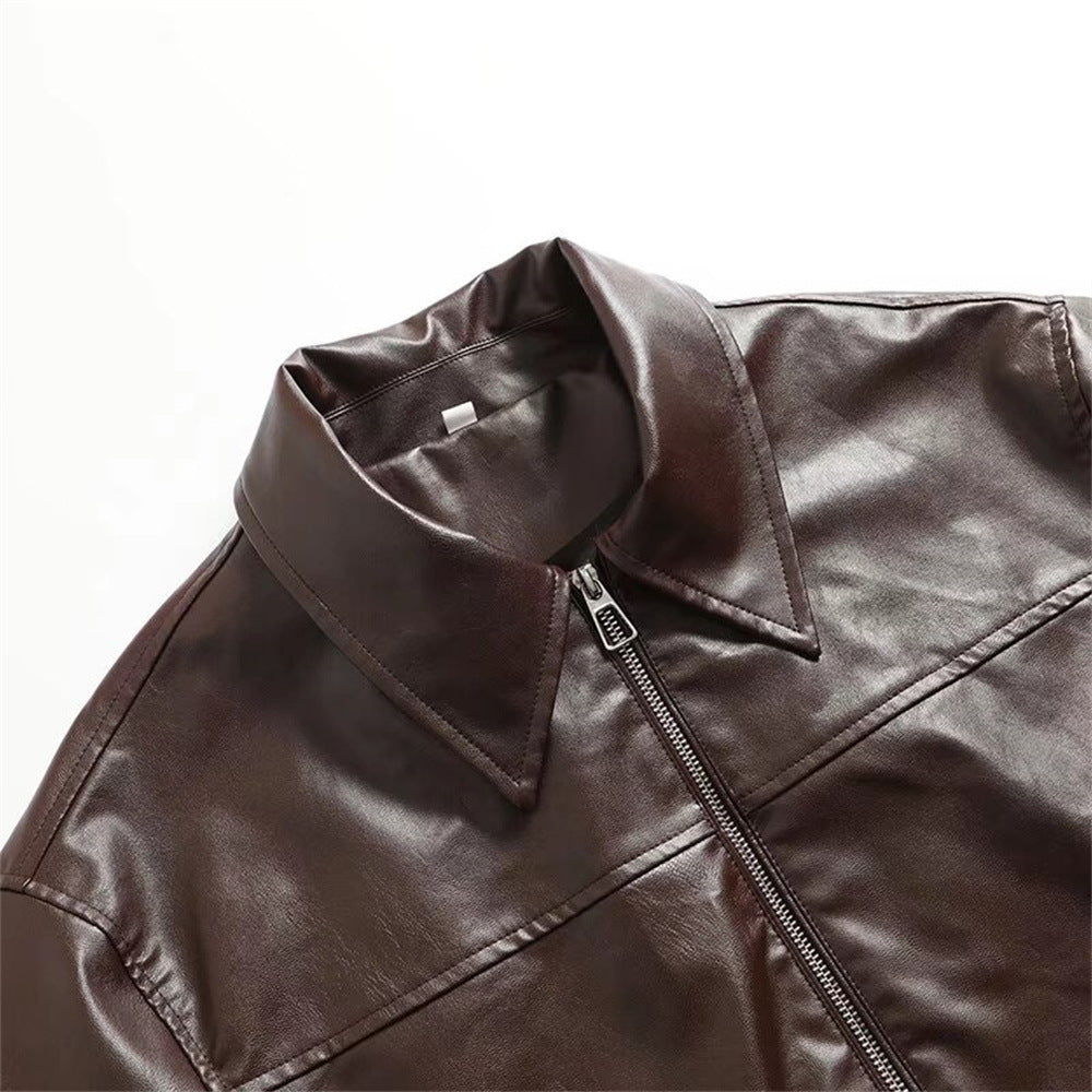 Coated Utility Jacket Notch Lapel Ultra Heavy N5Z348