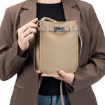 Load image into Gallery viewer, Genuine Leather Crossbody Bag Bucket Shoulder Purse N6F112