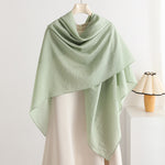Load image into Gallery viewer, Tencel Sun Protection Square Scarf 140cm Pure Solid N6G226