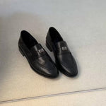 Load image into Gallery viewer, Vintage Round Toe Loafers Women Comfortable Commuter N6G251