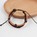 Load image into Gallery viewer, Leather Braided Bracelet S5P602