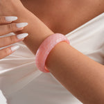 Load image into Gallery viewer, Womens Vintage Marbled Square Resin Bracelet N6K150