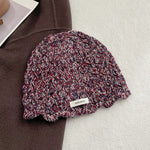 Load image into Gallery viewer, 100% Wool Crochet Lace Hollow Knit Beanie Women N6H219