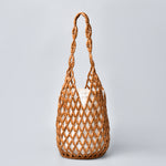 Load image into Gallery viewer, Handwoven Beaded Vacation Bucket Bag Women N6C304