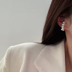 Load image into Gallery viewer, Vintage Baroque Pearl Ear Cuff Gold Plated No Piercing N6H170