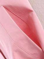 Load image into Gallery viewer, Loose Belted Double-Breasted Stand Collar Coat Women N6H125