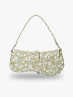 Load image into Gallery viewer, Distressed Polka Dot Asymmetric Hobo Bag Women N6C313