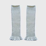 Load image into Gallery viewer, Lace Trim Ballet-Inspired Leg Warmers  M5A131