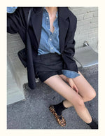 Load image into Gallery viewer, Retro Round Toe Leopard Pony Hair Mary Jane Flats N6C147