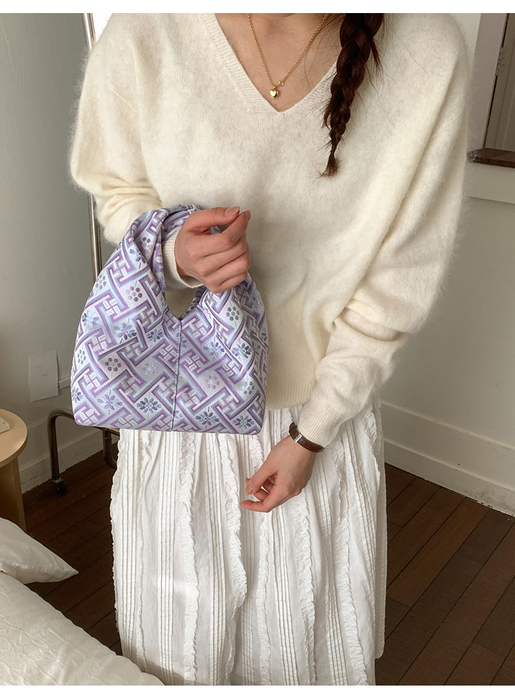 Retro Embroidered Crossbody Bag Women N6C026