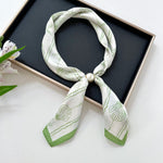 Load image into Gallery viewer, Women's Faux Silk Pearl Magnetic Neck Scarf N6J153