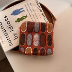 Load image into Gallery viewer, Embroidered Floral Linen Cotton Pouch Organizer S5P974