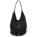 Load image into Gallery viewer, Shoulder Tote Bag with Fringe Women N6C226