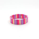 Load image into Gallery viewer, Vitreous Tile Bangle Zinc Alloy Saturation Gradient S5P264