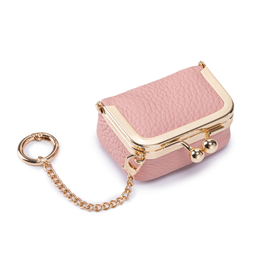 Unisex Leather Mini Jewelry Clutch N6J228