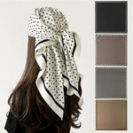 Load image into Gallery viewer, Silk-Like Twill Square Scarf 90cm Printed Shawl N6G223