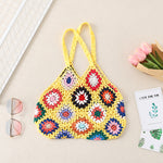 Load image into Gallery viewer, Bohemian Hand-Crochet Shoulder Bag Women N6E086