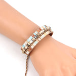 Load image into Gallery viewer, Bohemian Style Polymer Clay Bracelet S5P615