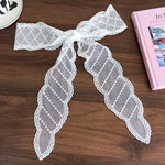 Load image into Gallery viewer, Lace Scarf Headband Long 130cm Women N6C008