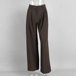 Load image into Gallery viewer, Fluid Wide Leg Pant Mid Rise Mid Weight N5Z464