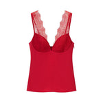 Load image into Gallery viewer, Lace Satin Camisole Top Women N6C262