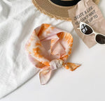 Load image into Gallery viewer, Cotton Linen Square Scarf Women Decorative Neck Wrap N6H118