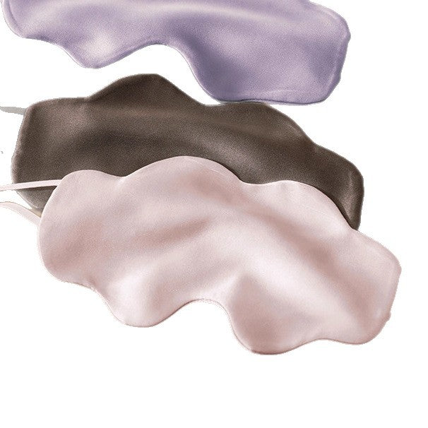 Silk Sleep Eye Mask Women Contoured Cloud Shape S5P820