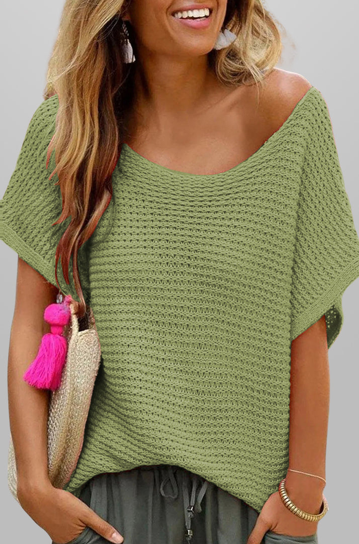Crew Knit Tee Short Sleeve Ultra Light N5Z441