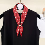 Load image into Gallery viewer, Women's Polyester Polka Dot Neck Scarf N6J145