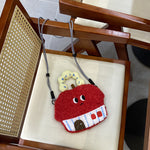 Load image into Gallery viewer, Cartoon Plush Crossbody Bag Multi Function S5P319

