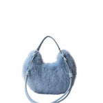 Load image into Gallery viewer, Women's Plush Crescent Shoulder Bag N6J117