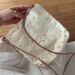 Load image into Gallery viewer, Vintage Lace Embroidered Cotton Crossbody Phone Bag N6F176