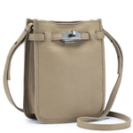 Load image into Gallery viewer, Genuine Leather Crossbody Bag Bucket Shoulder Purse N6F112