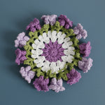 Load image into Gallery viewer, Handmade Crochet Lily of Valley Coaster Bag Charm N6G034