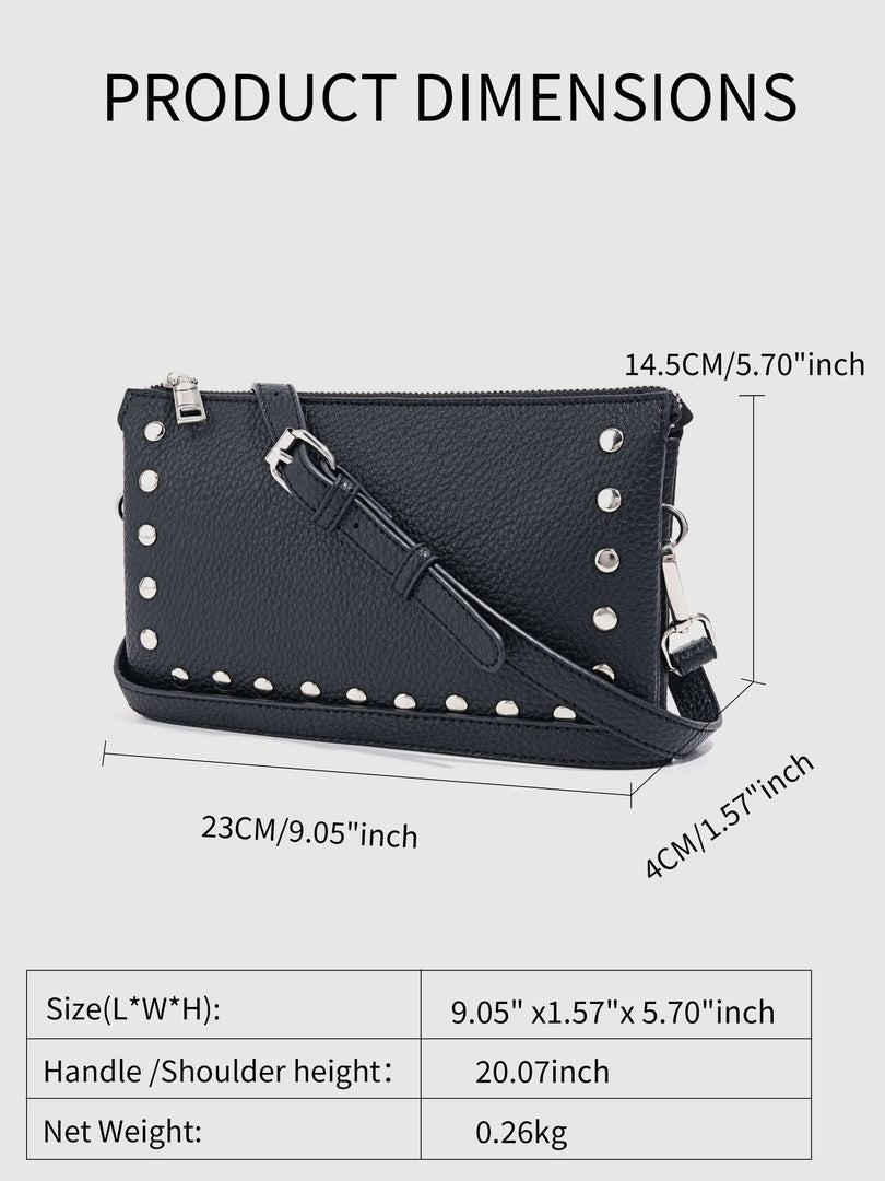 Rivet Mini Crossbody Phone Bag Women N6C030