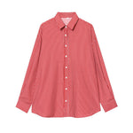 Load image into Gallery viewer, Striped Poplin Loose Shirt Women N6C099