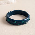Load image into Gallery viewer, Womens Marbled Round Resin Bracelet N6K147