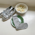 Load image into Gallery viewer, Ballerina Mesh Retro Mid-Calf Socks Women N6C173
