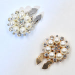Load image into Gallery viewer, Alloy Rhinestone Round Mini Shirt Button Cover N6G124