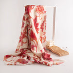 Load image into Gallery viewer, Floral Print Faux Cashmere Wrap  M5A145