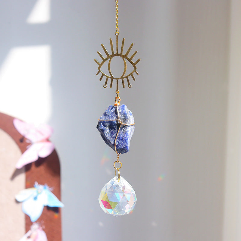 Natural Crystal  Hanging Home Decor Prism N6F295