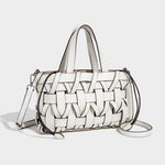 Load image into Gallery viewer, Woven PU Bucket Bag Fashion Shoulder Crossbody N6F144