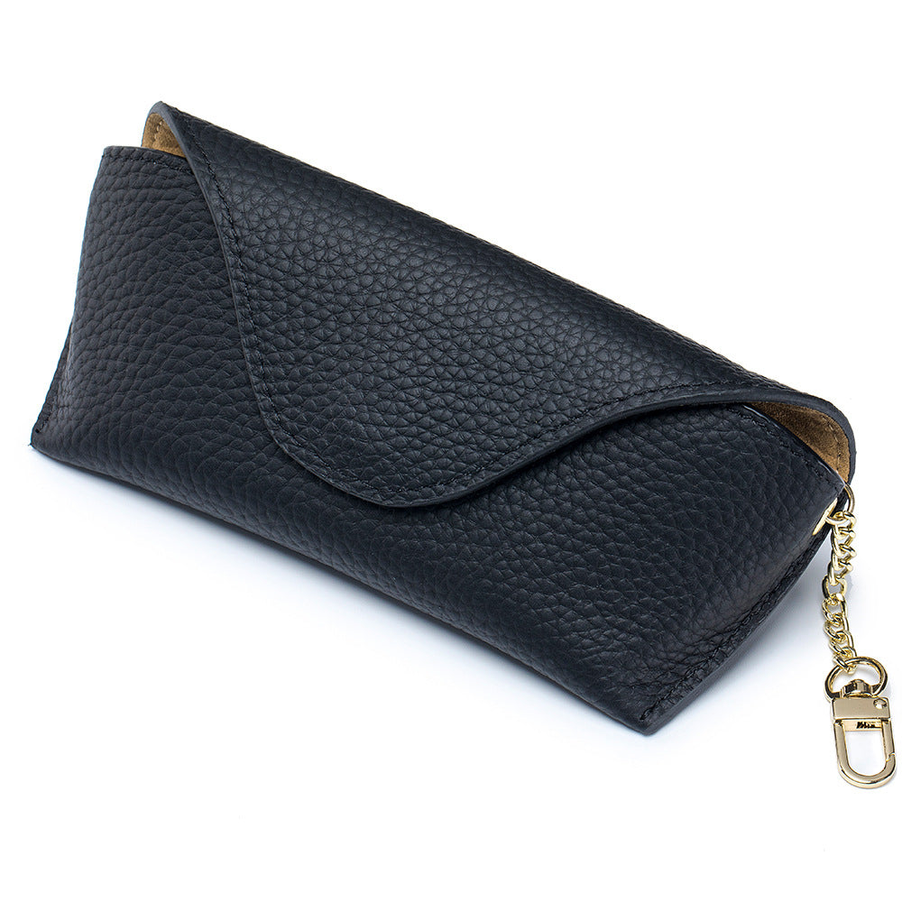 Genuine Leather Creative Portable Sunglasses Case N6C281
